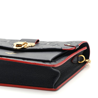 Louis Vuitton Empreinte Vavin Chain Wallet Marine Rouge 9 of 9