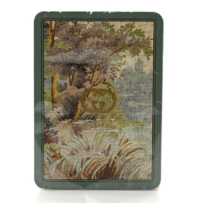Gucci GG Supreme Monogram Web Ophidia Playing Card Case Beige New Acero 10 of 11