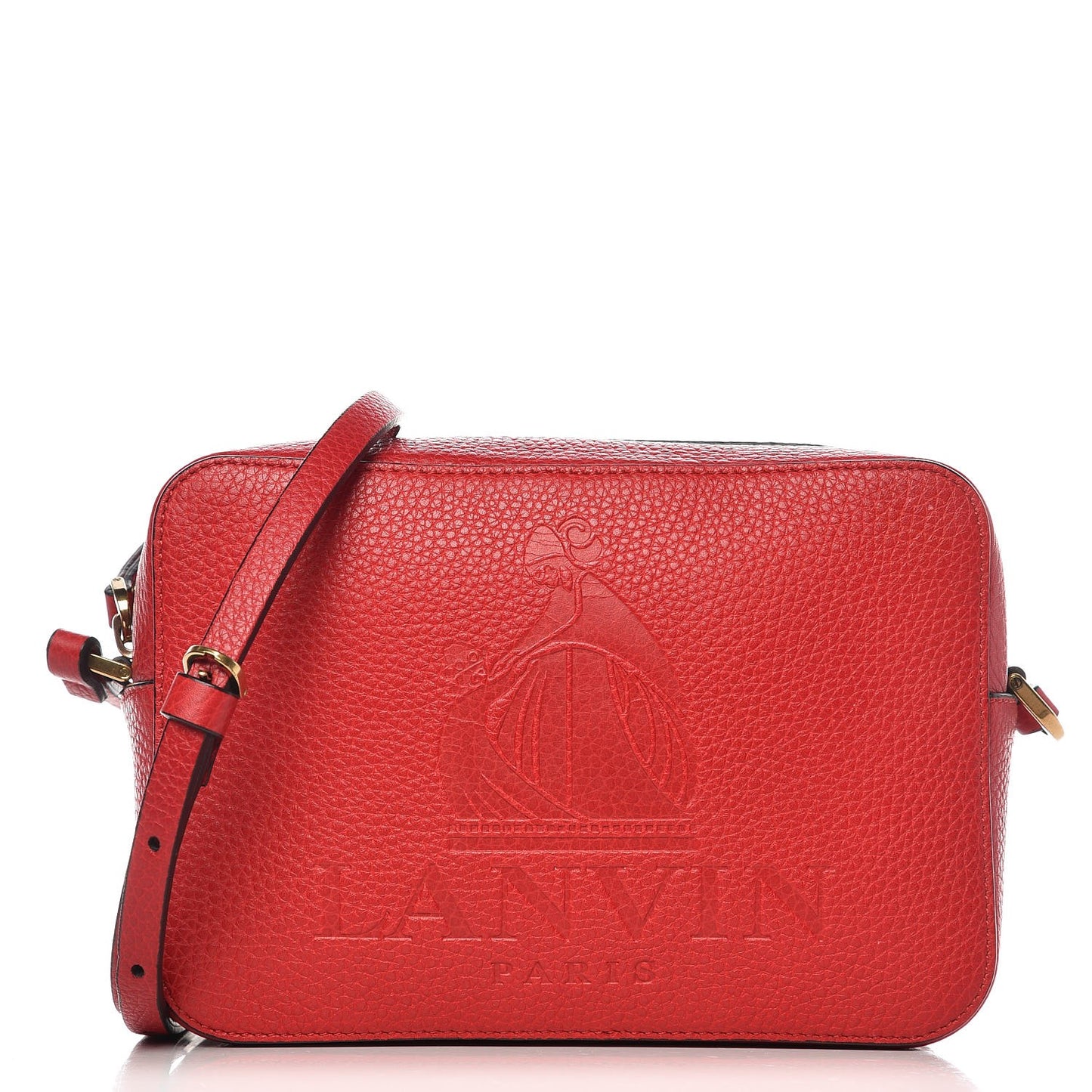 Calfskin Nomad Crossbody Rouge