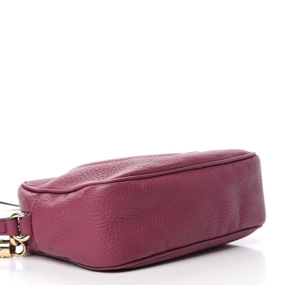 Gucci Pebbled Calfskin Small Soho Disco Bag Peonia Flower 4 of 16