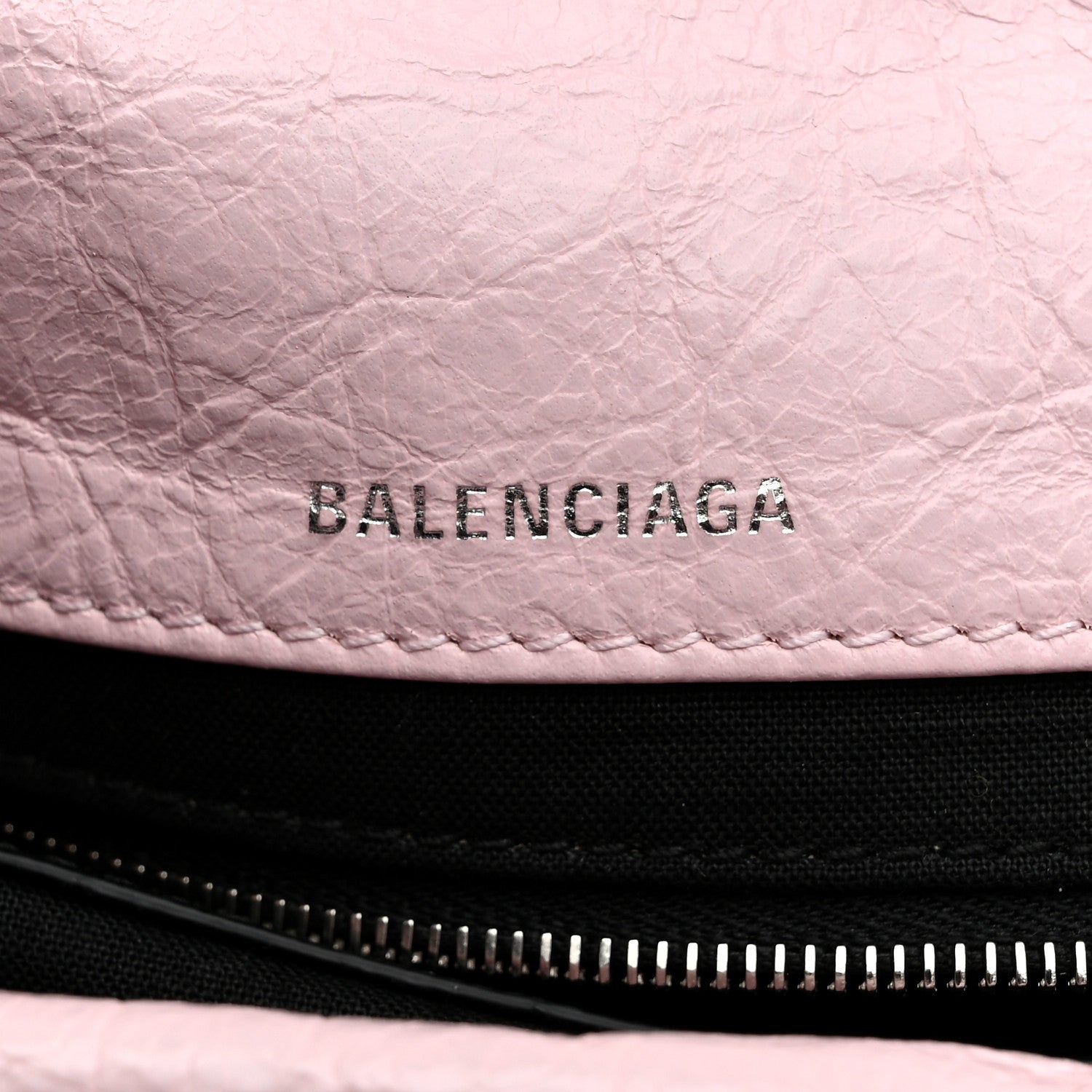 Balenciaga Arena Calfskin Mini Monaco Chain Shoulder Bag Petal Pink 6 of 10