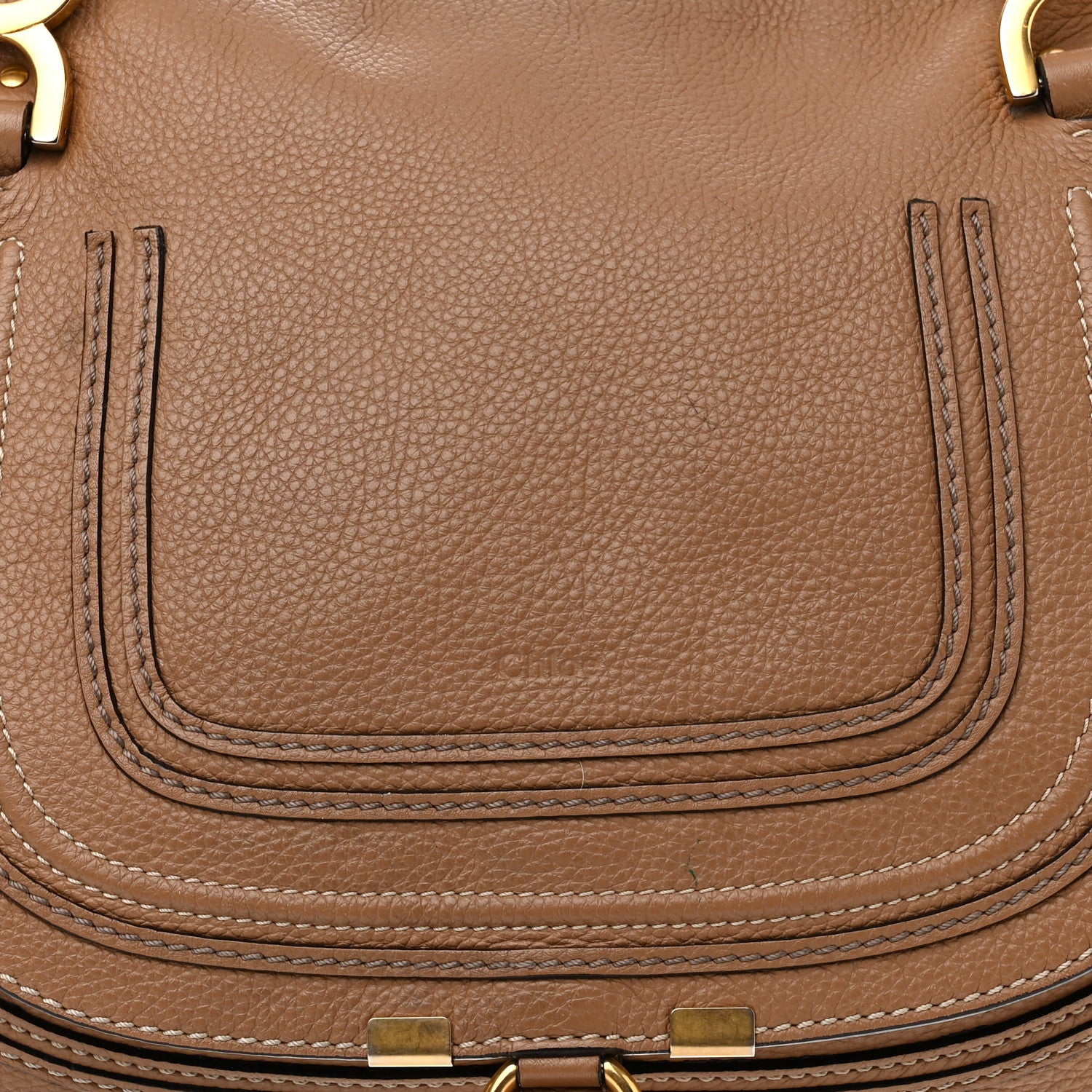 Chloe Calfskin Medium Marcie Satchel Nut 8 of 18