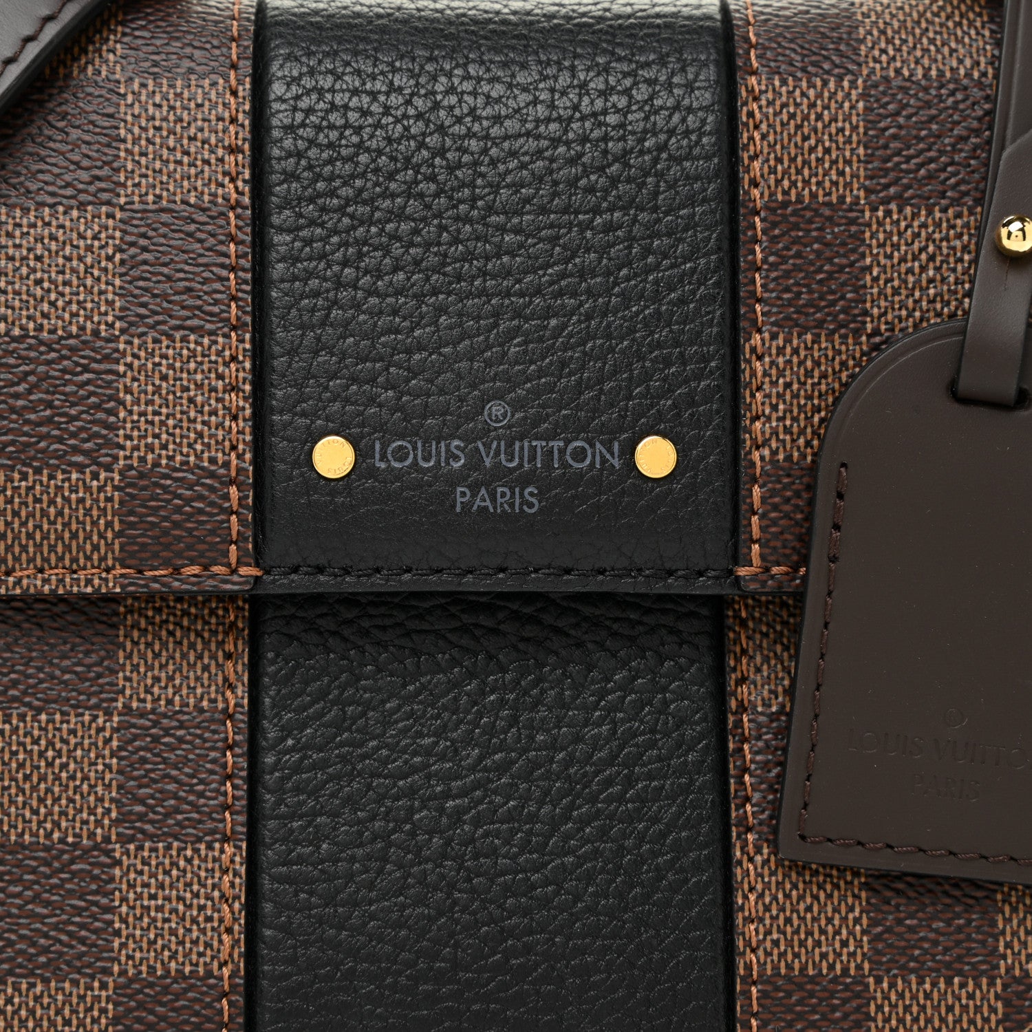 Louis Vuitton Damier Ebene Bond Street BB Black 7 of 12