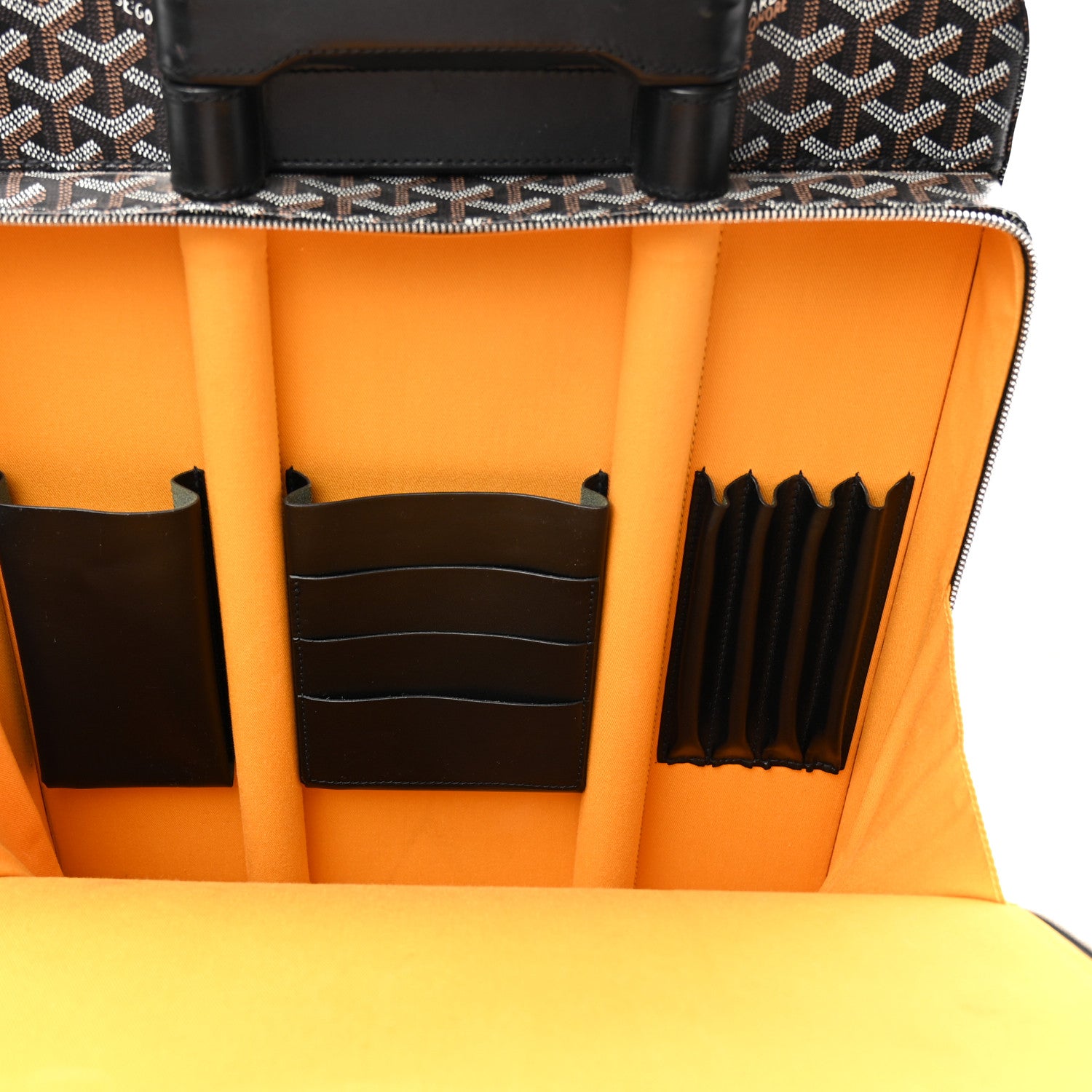 Goyard Goyardine Rolling Suitcase Trolley PM Black 5 of 10
