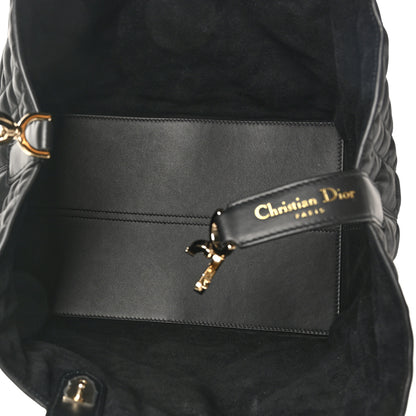Christian Dior Calfskin Macrocannage Medium Toujours Black 5 of 10