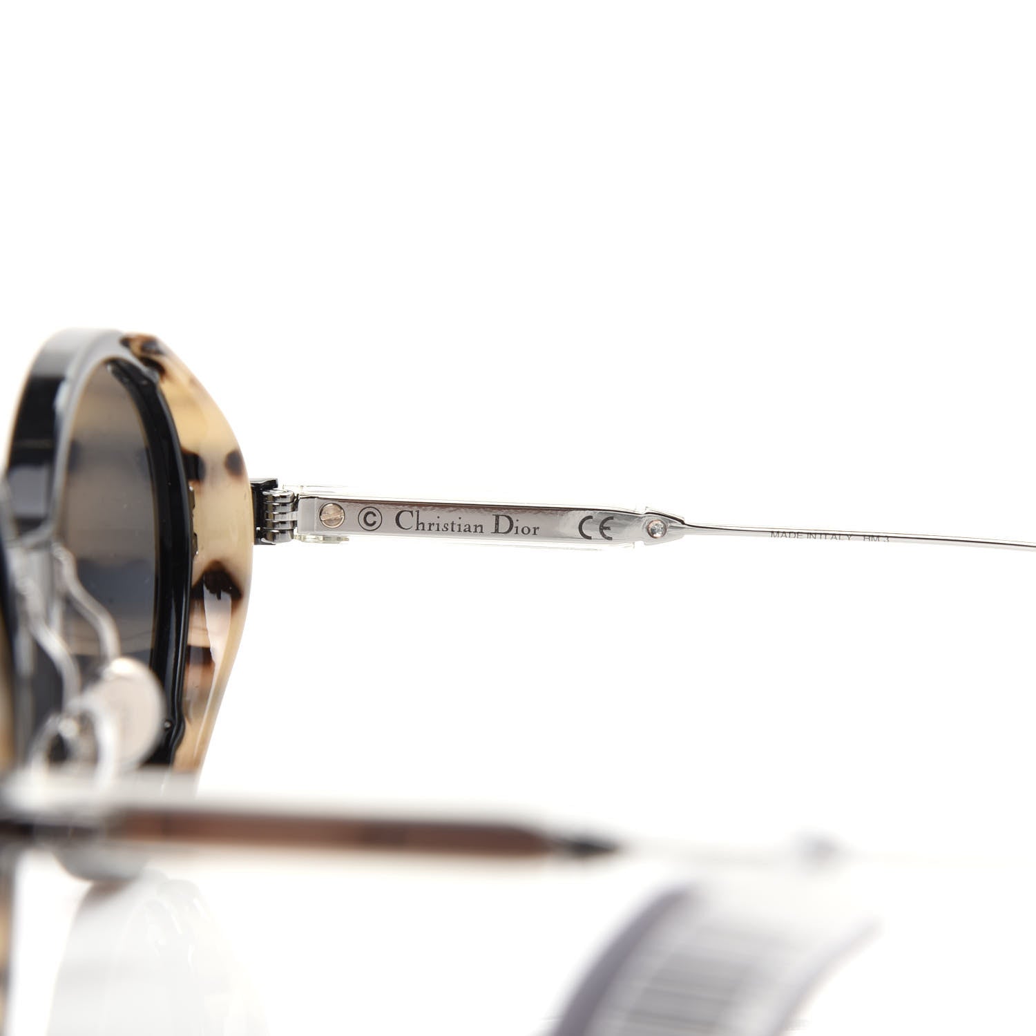 Christian Dior Acetate Round Umbrage Sunglasses Tortoise Black 5 of 8