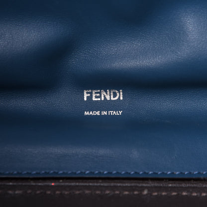 Fendi Vitello Seta Century Large Peekaboo X-Lite Latte Balena 5 of 8