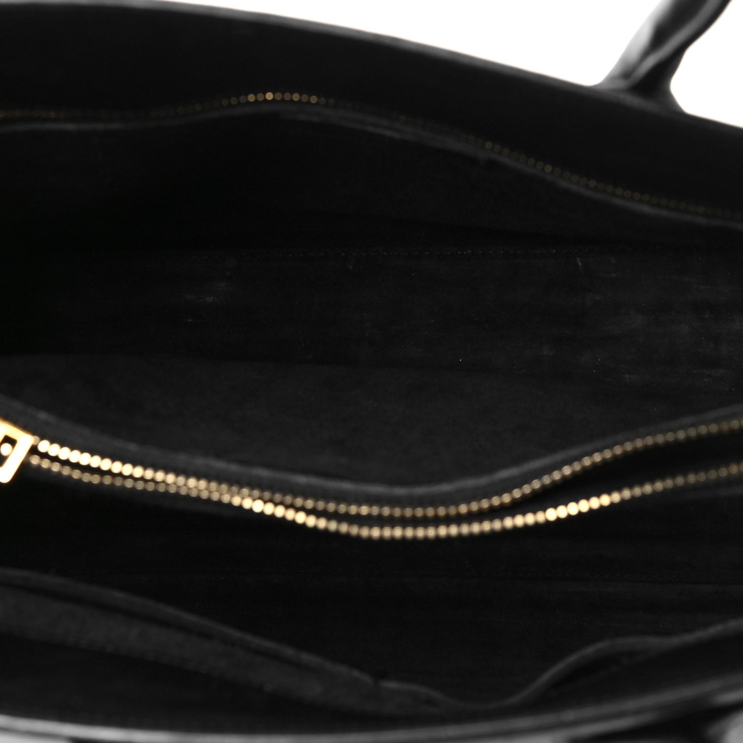 Grained Calfskin Small Sac De Jour Black