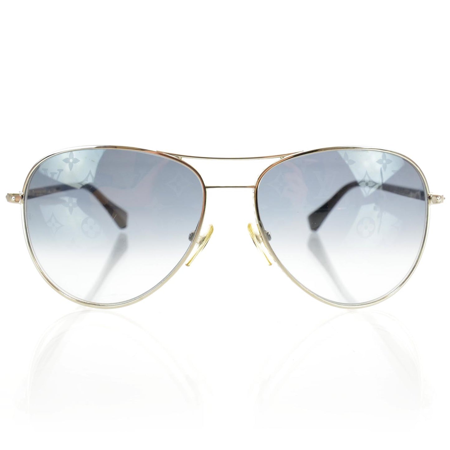 Monogram Conspiration Pilote Sunglasses Z0165U Argent