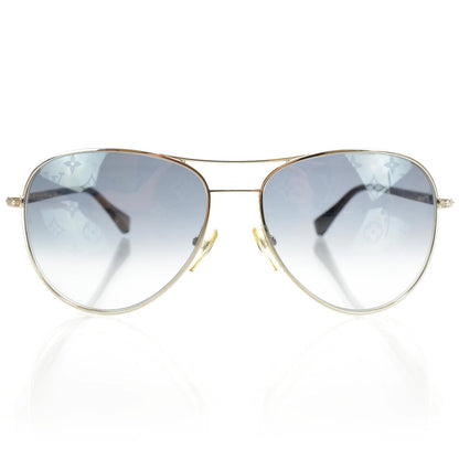 Louis Vuitton Monogram Conspiration Pilote Sunglasses Z0165U Argent 2 of 7
