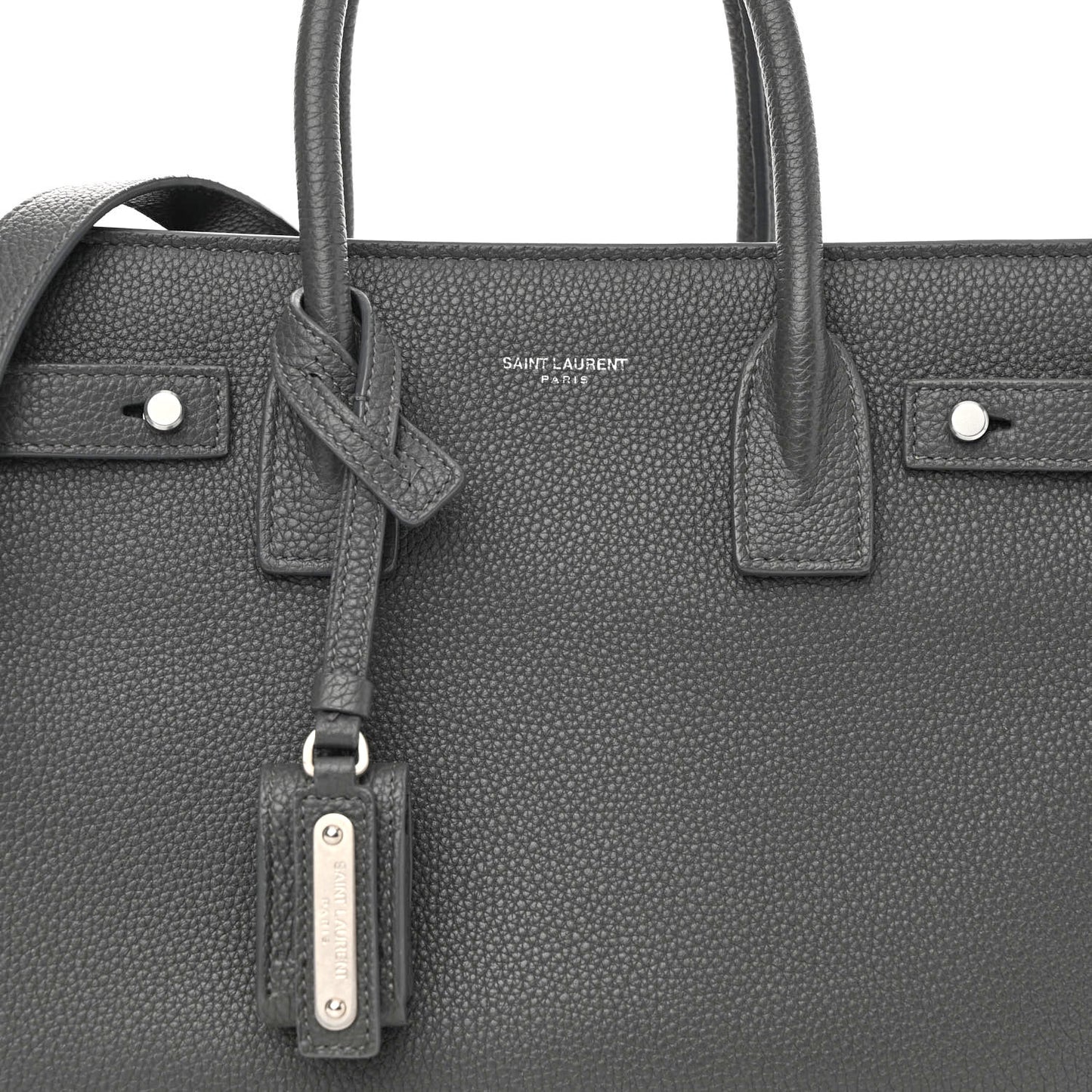 Grained Calfskin Baby Sac De Jour Souple Storm