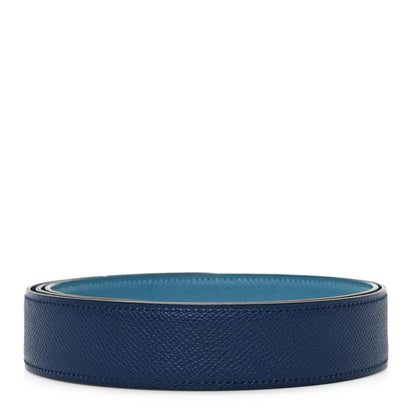 Hermes Epsom 32mm Belt Strap 100 40 Bleu Agate Bleu de Prusse 2 of 5