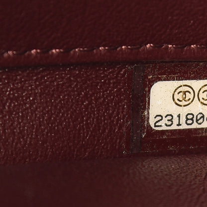 FASHIONPHILE CHANELLambskinQuiltedSmallTrendyCCFlapDualHandleBagBlue 7 of 15