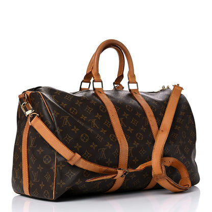 Louis Vuitton Monogram Keepall Bandouliere 45 3 of 39