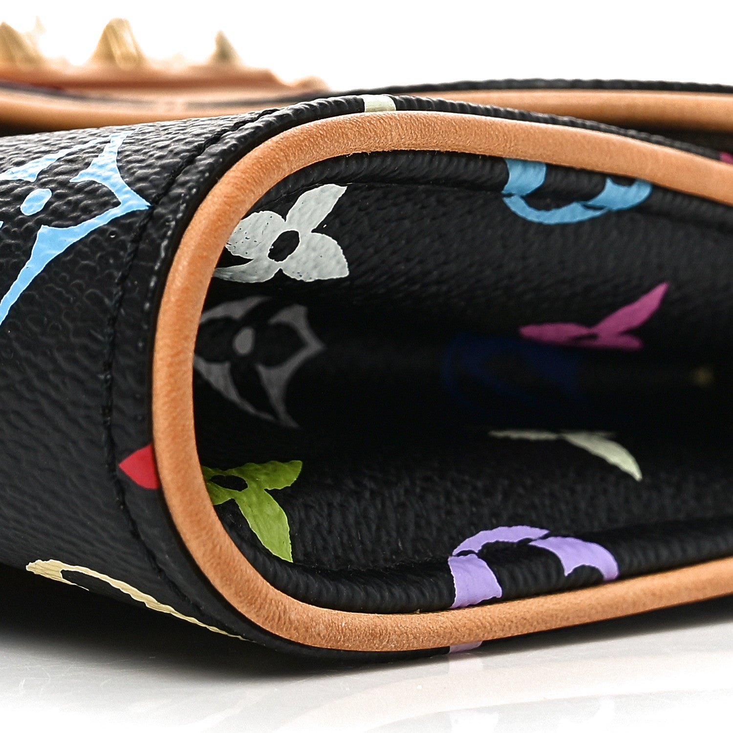 Louis Vuitton Monogram Multicolor Courtney Clutch Black 8 of 8
