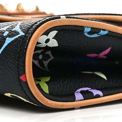 Louis Vuitton Monogram Multicolor Courtney Clutch Black 8 of 8