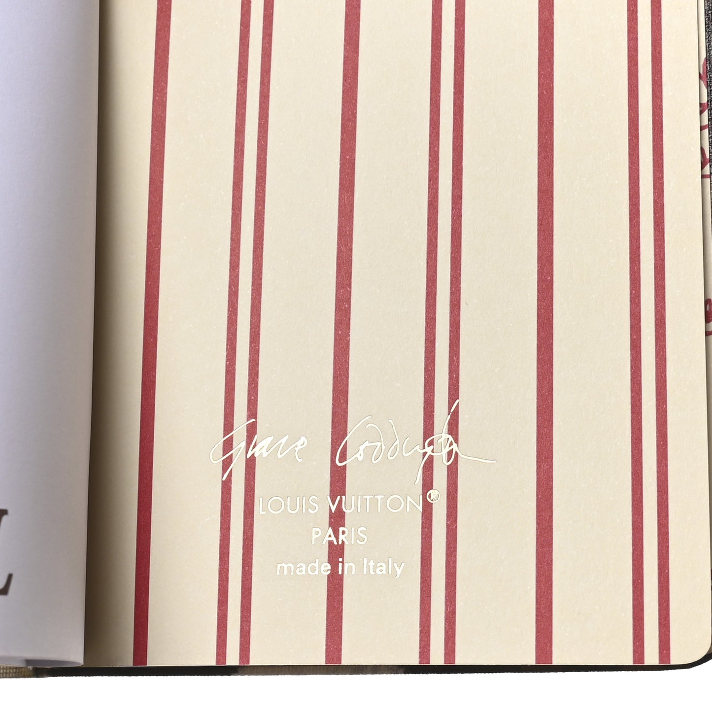 Monogram Grace Coddington Jane Notebook PM
