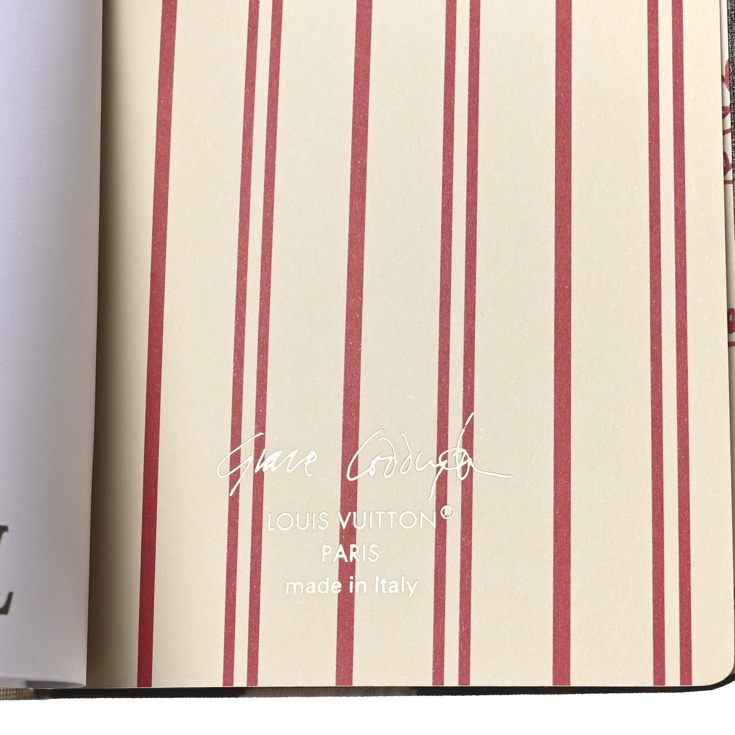 Louis Vuitton Monogram Grace Coddington Jane Notebook PM 6 of 7