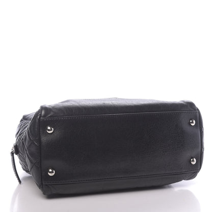 Chanel Calfskin Quilted CC Framed Bag Black 4 of 10