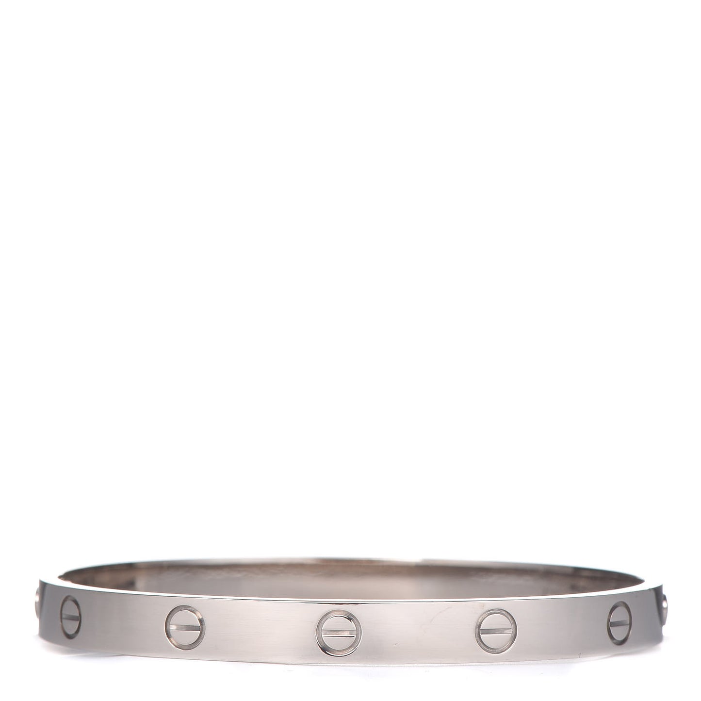 18K White Gold LOVE Bracelet 18