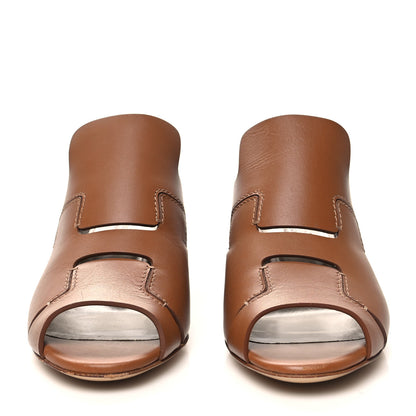 Hermes Calfskin Right Mules 36 Palissandre 2 of 10