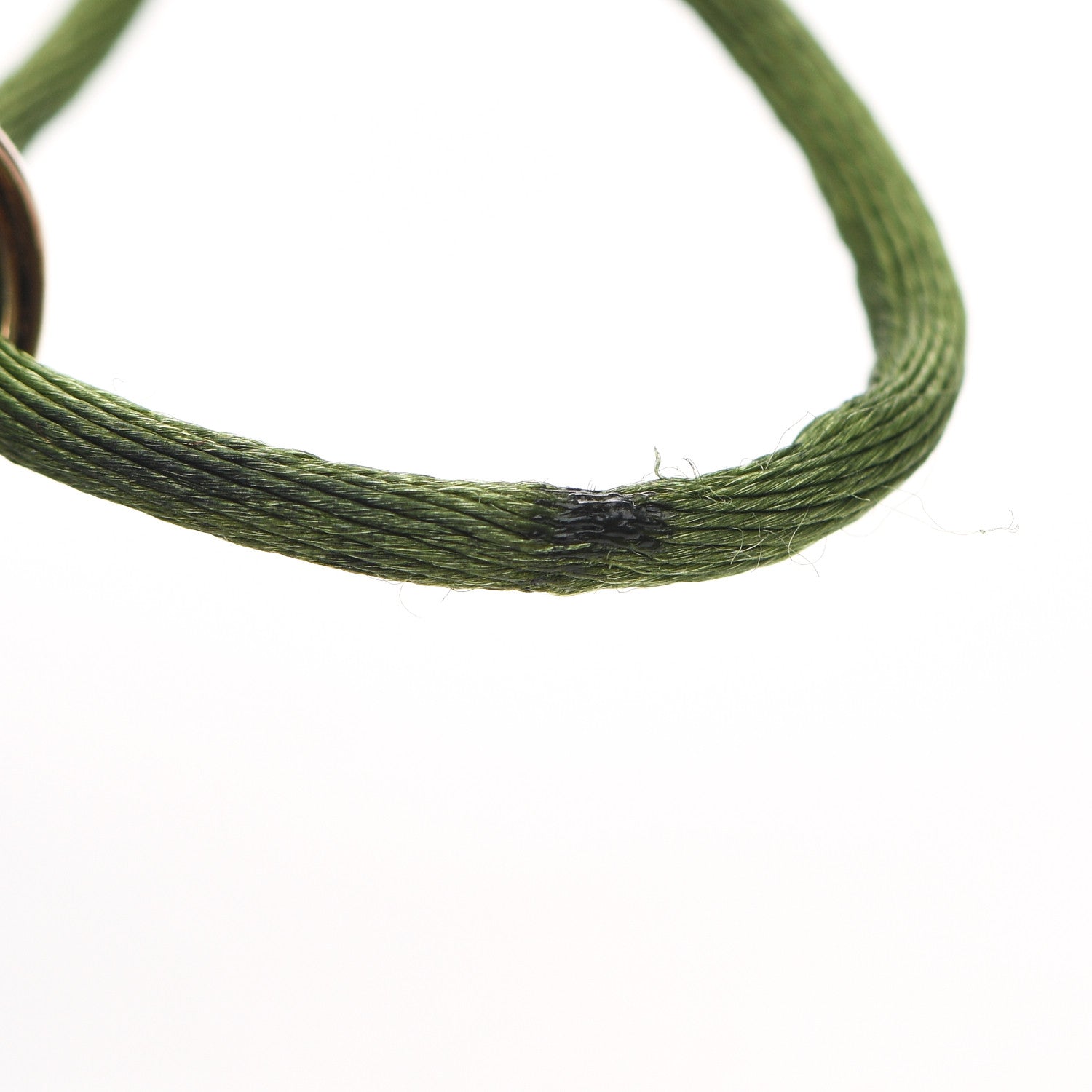 Cartier 18K Pink Yellow White Gold Trinity Adjustable Cord Bracelet Green 6 of 6