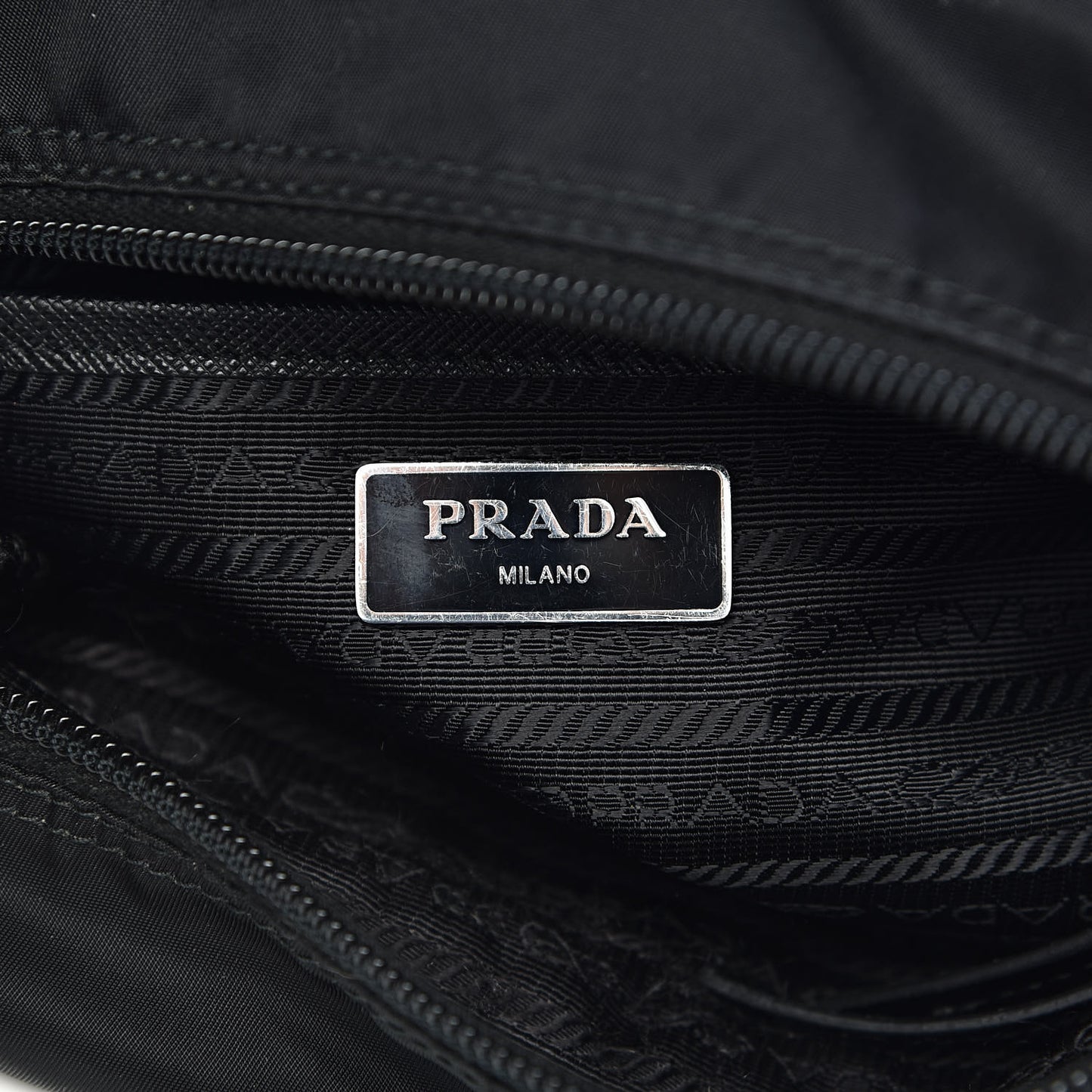 Nylon New Vela Studded Messenger Black Astrale