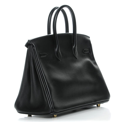 Hermes Swift Birkin 25 Black 3 of 26