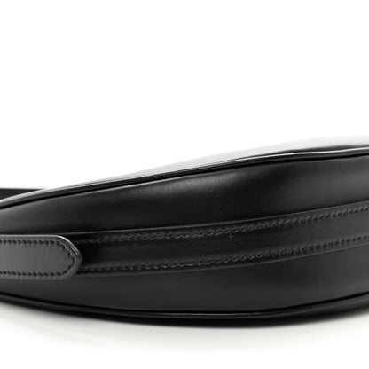 Prada Soft Calfskin Arque Shoulder Bag Black 8 of 9