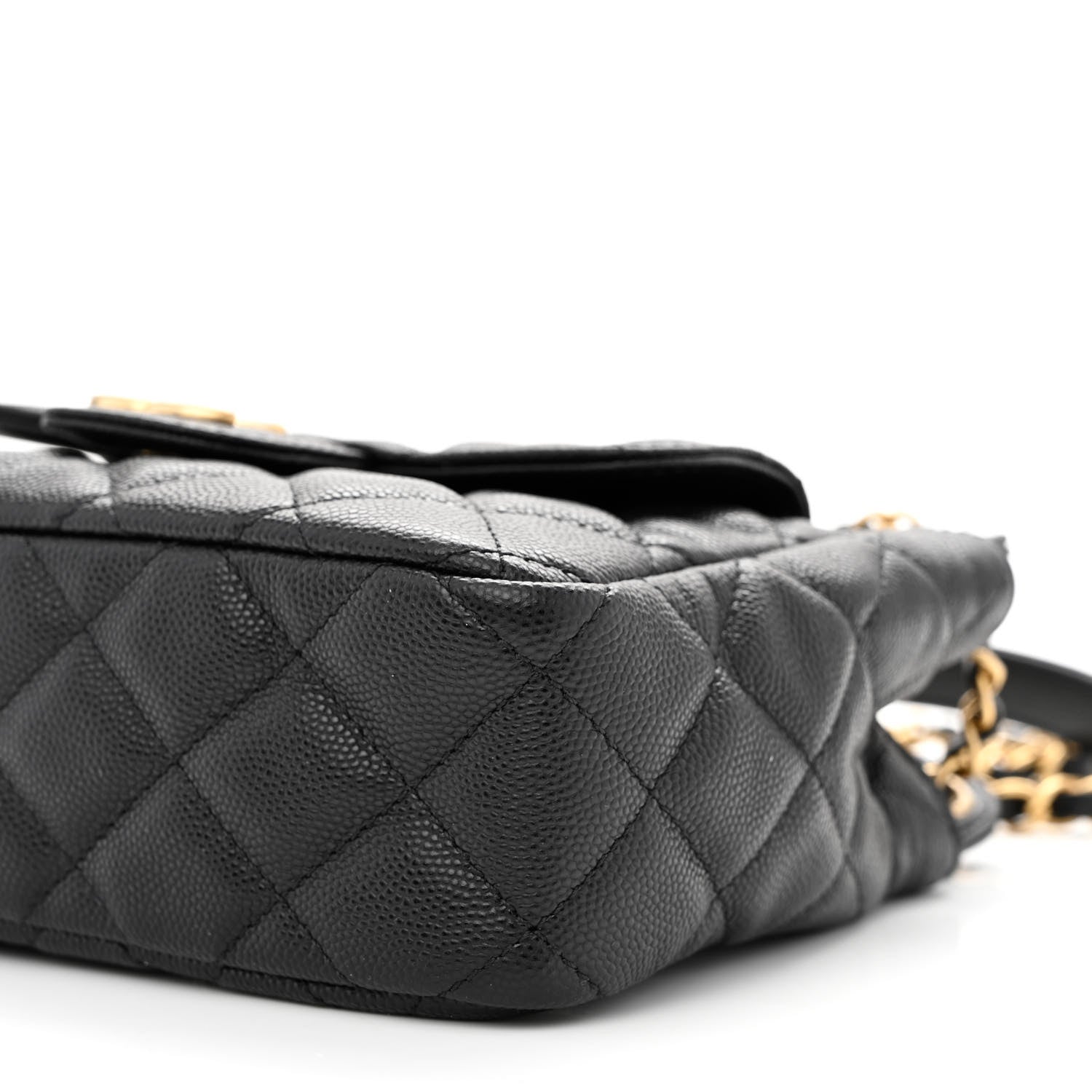 Chanel Caviar Quilted Small Wavy CC Hobo Black 10 of 11