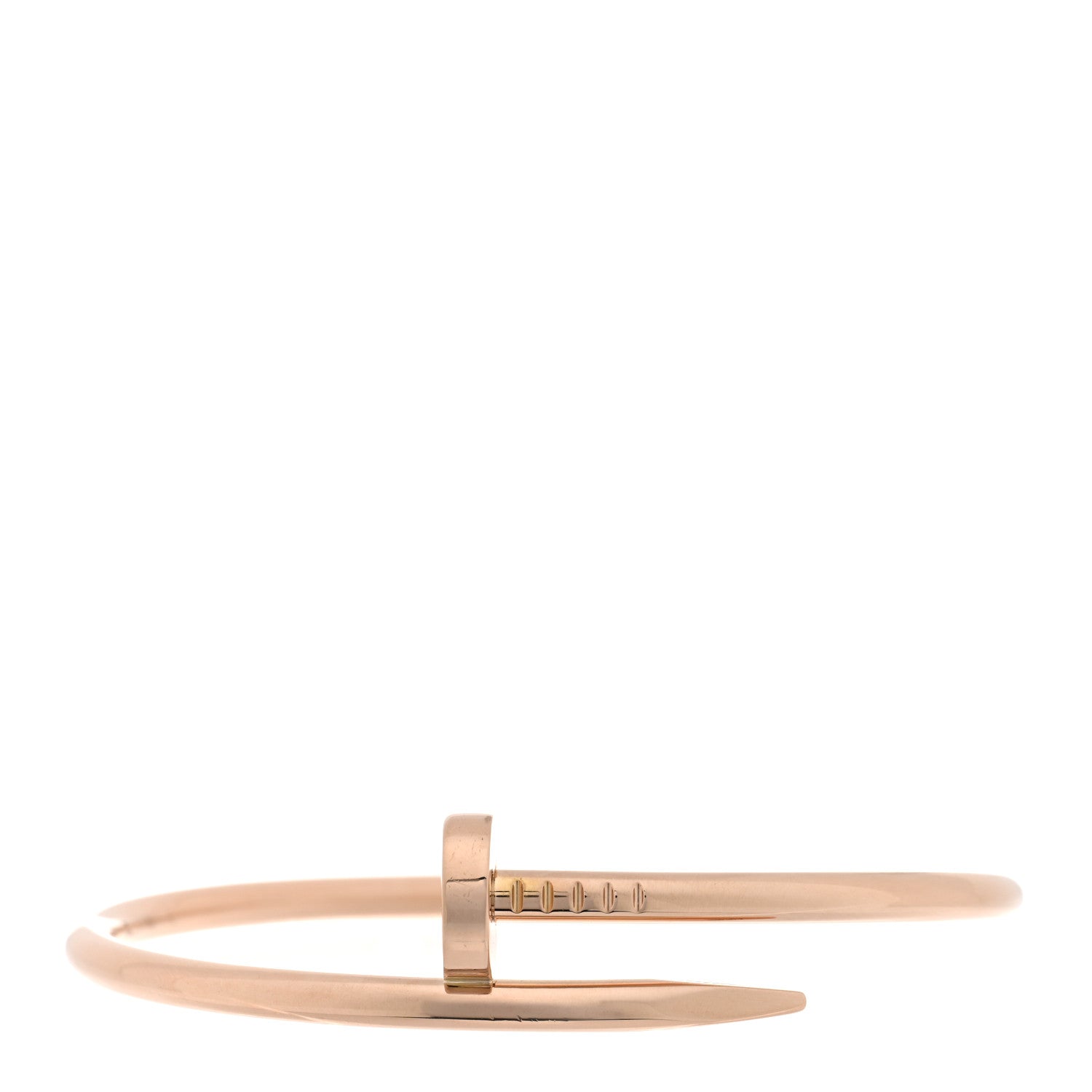 Cartier 18K Pink Gold Juste Un Clou Bracelet 17 1 of 5