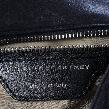 Stella McCartney Shaggy Deer Quilted Falabella Shoulder Bag Black 6 of 6