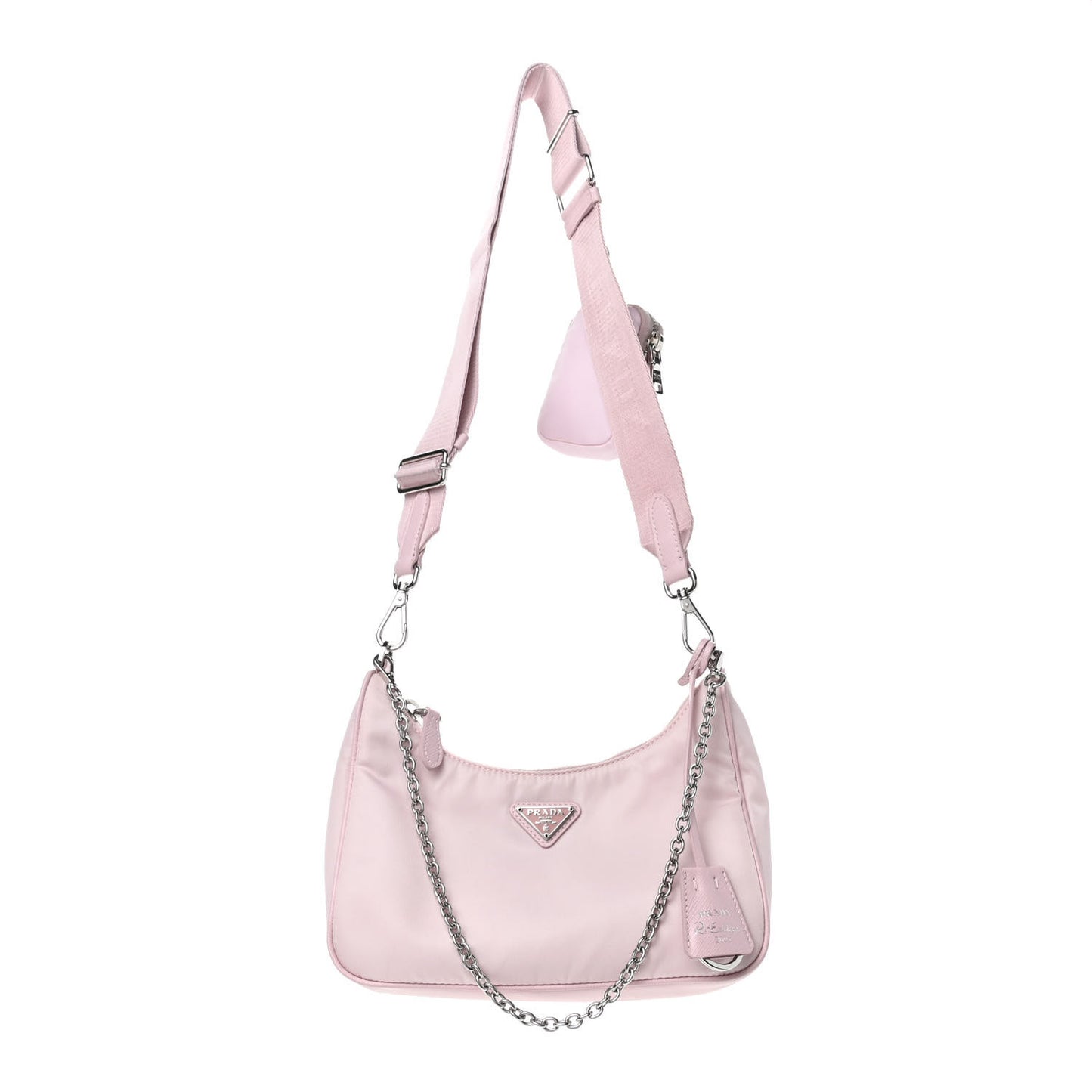 Nylon Re-Edition 2005 Shoulder Bag Alabastro