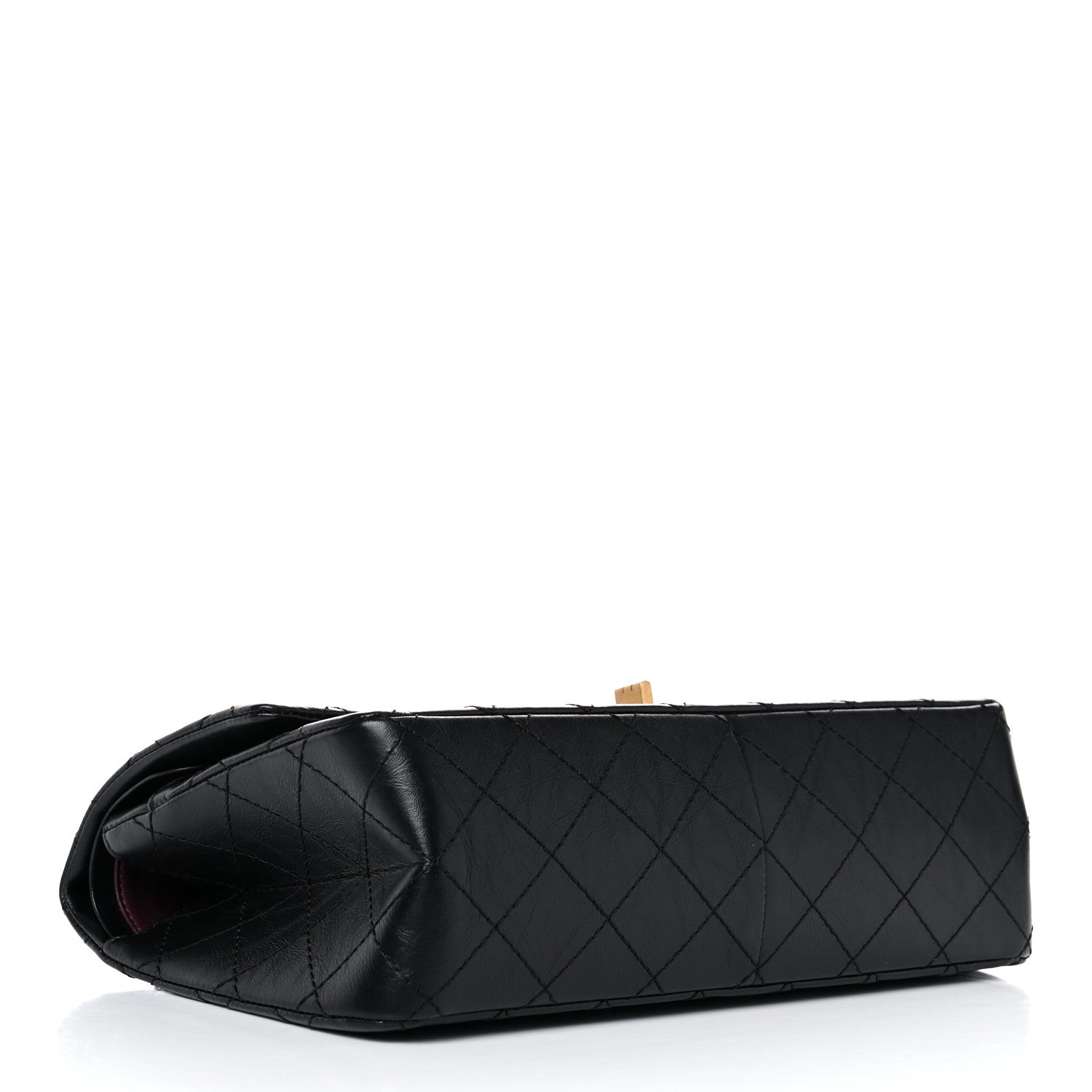 Chanel Aged Calfskin Quilted 2.55 Reissue 226 Flap Black 4 of 11