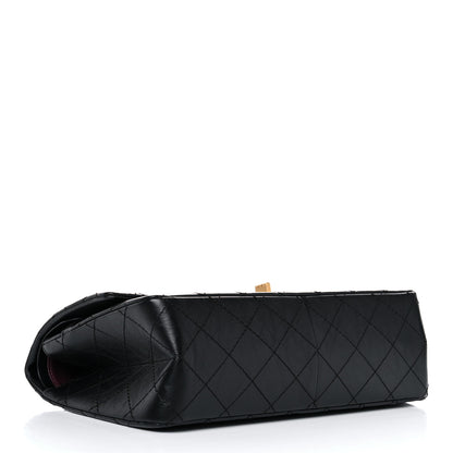 Chanel Aged Calfskin Quilted 2.55 Reissue 226 Flap Black 4 of 11