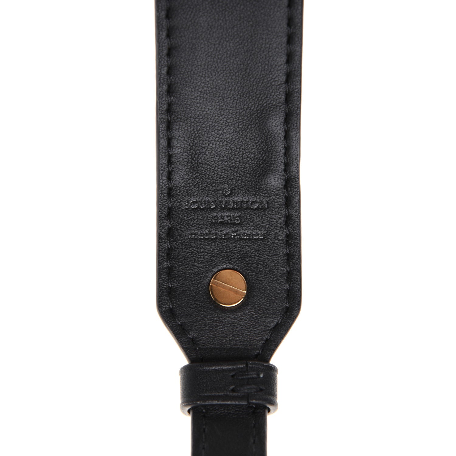 Louis Vuitton Monogram Bandouliere Shoulder Strap XL Black 3 of 7