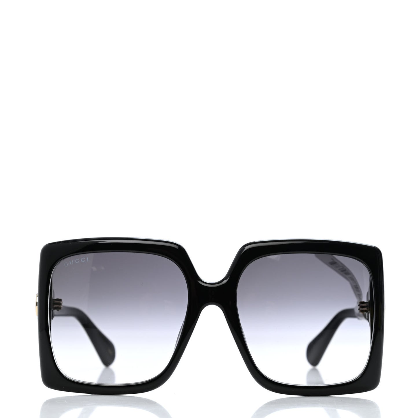 Acetate Square Frame Sunglasses GG0876SA Black