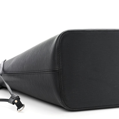 Louis Vuitton Epi Neverfull MM Black 11 of 12