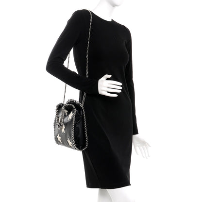 Stella McCartney Alter Nappa Embossed Mini Star Falabella Tote Black 2 of 6