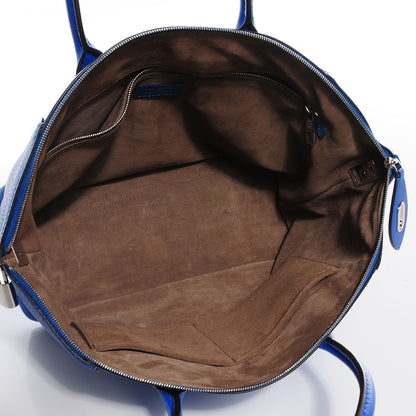 Louis Vuitton Cuir Taurillon Soft Lockit PM Outremer 5 of 7