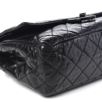 Chanel Aged Calfskin Quilted 2.55 Reissue 226 Flap So Black 5 of 9