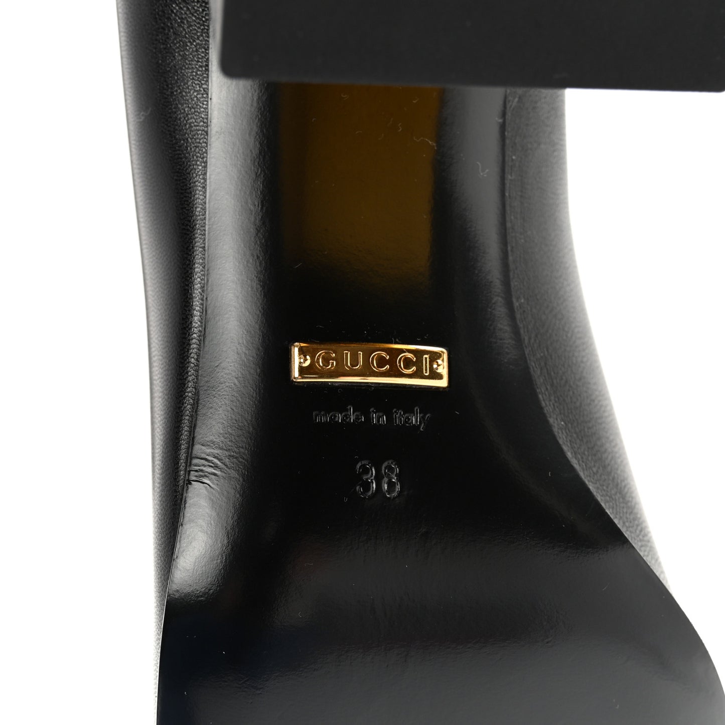 Malaga Kid Horsebit 75mm Pumps 38 Black