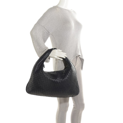 Bottega Veneta Nappa Intrecciato Large Veneta Hobo Tourmaline 2 of 8