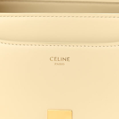 Celine Satinated Calfskin Small 16 Top Handle Bag Limestone 6 of 13