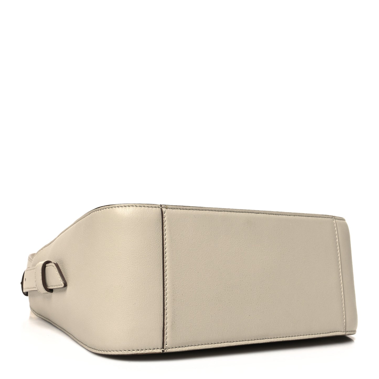 Calfskin Ottomar Small Aren Flap Hobo Oatmeal