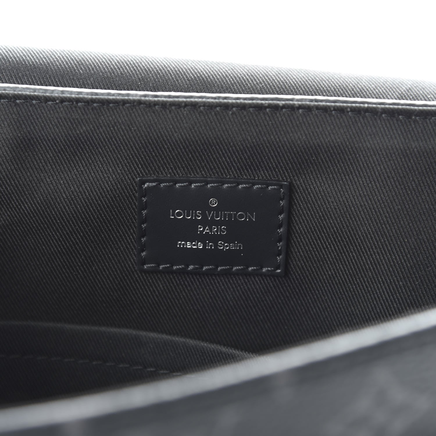 Louis Vuitton Monogram Eclipse District PM Black 8 of 10