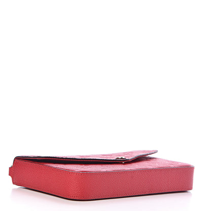 Louis Vuitton Empreinte Pochette Felicie Chain Wallet Cherry 5 of 8