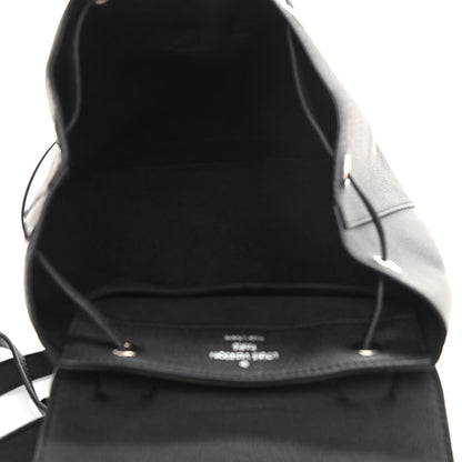 Louis Vuitton Calfskin Lockme Backpack Black 5 of 11