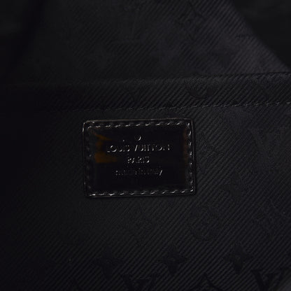 Louis Vuitton Calfskin Quilted Monogram Altair Clutch Black 6 of 8