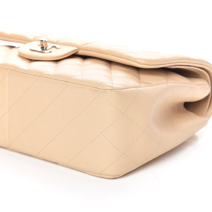 Chanel Lambskin Quilted Jumbo Double Flap Beige Clair 6 of 13